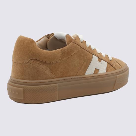 26FW 호간 크로스윈드 스니커즈 호간 HXW7050GB00UHT0RZU Brown - HOGAN