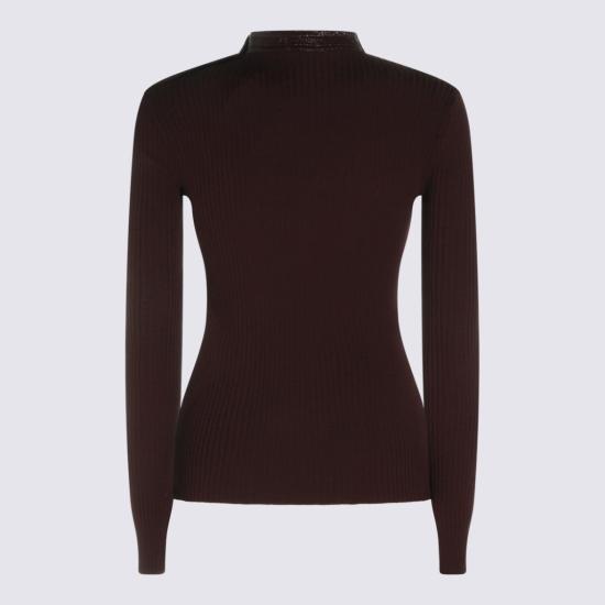 26FW 쿠레쥬 스웨터 326MPU285FI00014010 Black - COURREGES