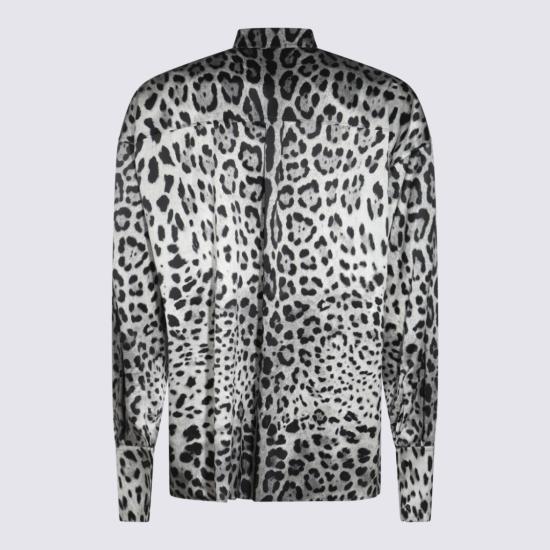  돌체앤가바나 긴팔 셔츠 G5MG0TIS1WTHI13N Grey - DOLCE & GABBANA