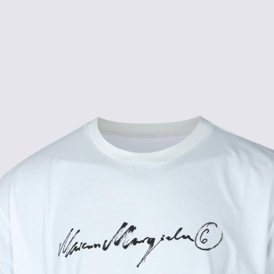 26FW MM6 메종마르지엘라 반팔 티셔츠 SH0GC0077M20258101 White - MM6 MAISON MARGIELA