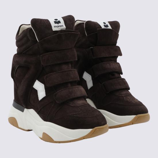26FW 이자벨마랑 스니커즈 24HBK0009FAB4E10SCLMW Black - ISABEL MARANT