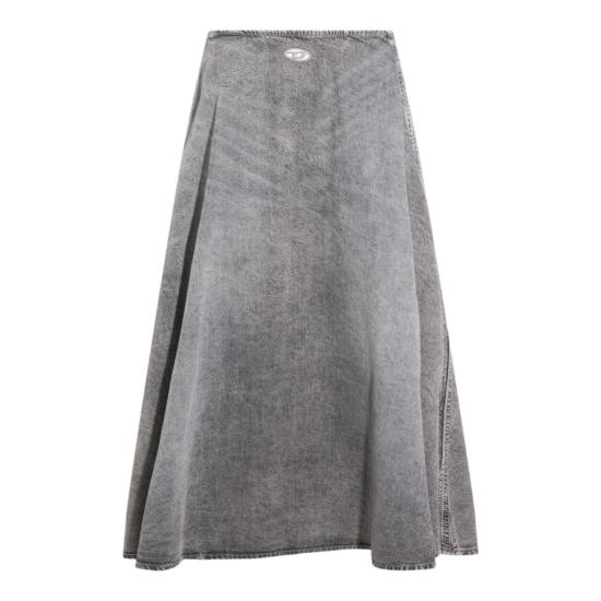 26SS 디젤 DE-ANNIE-S2 롱 스커트 A20224068UM02 Grey