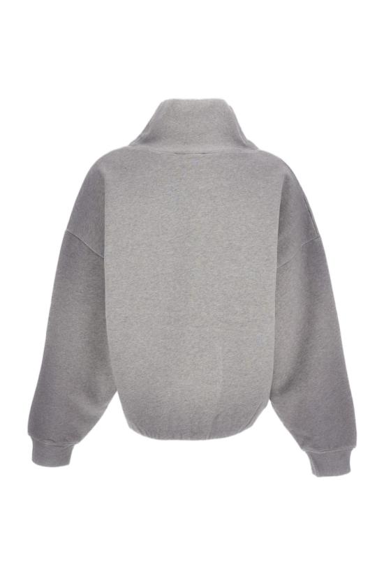26FW 아크네 스튜디오 플리스 로고 스웨트셔츠 플리스 로고 스웨트셔츠 AI0193990 Grey - ACNE STUDIOS