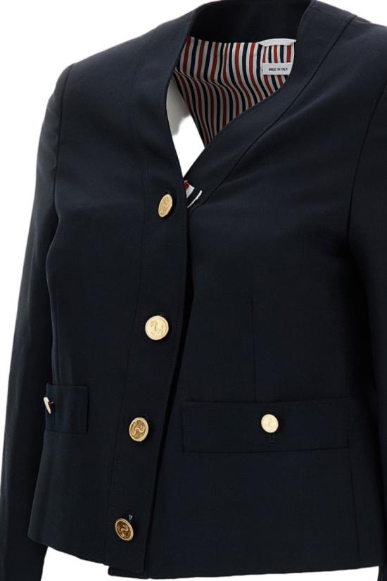 26FW 톰브라운 자켓 FBC968AF1199415 Black - THOM BROWNE