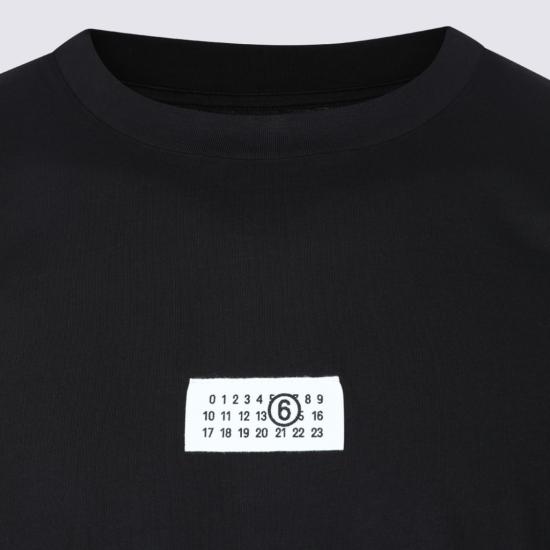 26FW MM6 메종마르지엘라 반팔 티셔츠 SH0GC0071M20258900 Black - MM6 MAISON MARGIELA