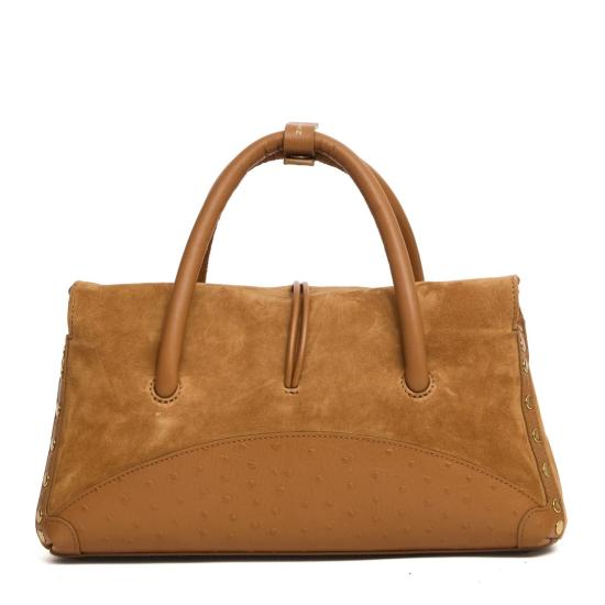 26SS 자넬라토 토트백 0708002270000SMALL Brown - ZANELLATO