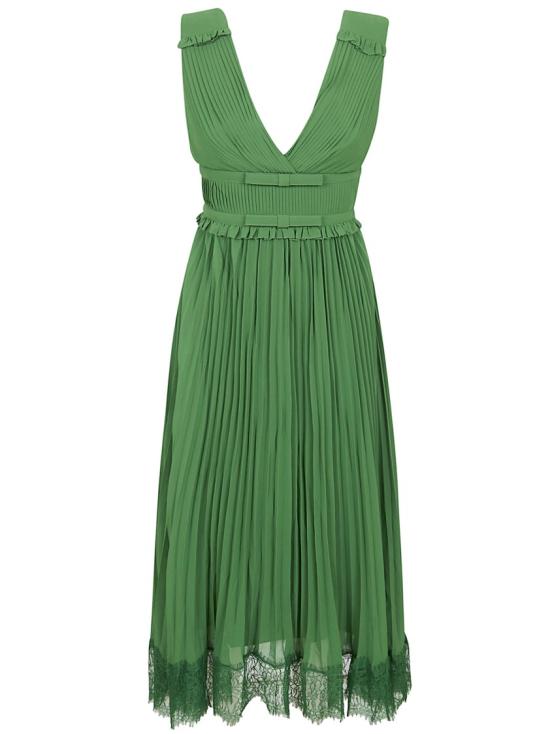 26SS 셀프 포트레이트 원피스 RS26 215M Green