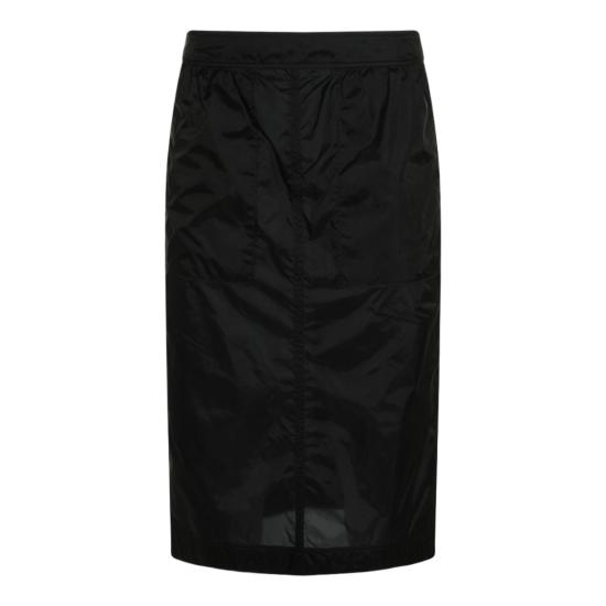 26SS 생로랑 미디 스커트 870894Y8J401000 Black