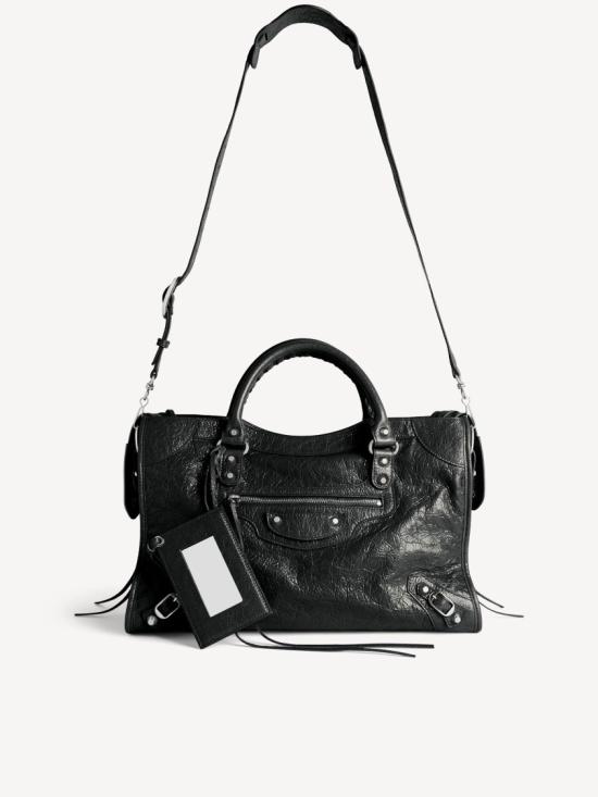  발렌시아가 르 시티 백 미디움 865760 2ACLR Black - BALENCIAGA