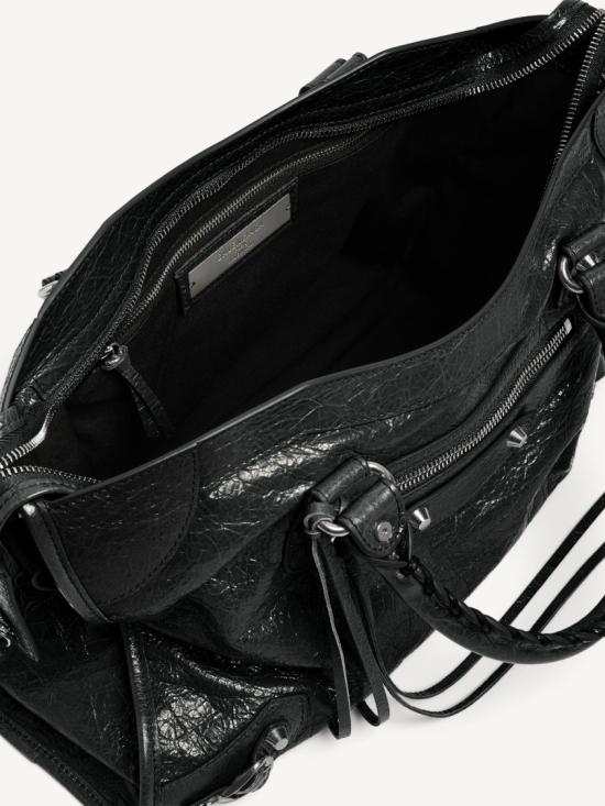  발렌시아가 르 시티 백 미디움 865760 2ACLR Black - BALENCIAGA