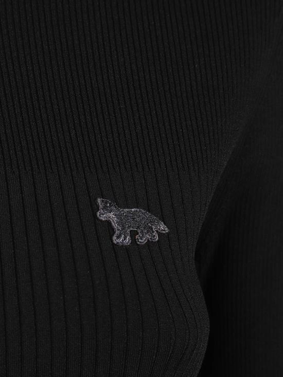 26SS 메종키츠네 가디건 QW00502KT1193W P199 Black - MAISON KITSUNE