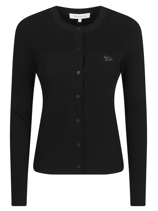 26SS 메종키츠네 가디건 QW00502KT1193W P199 Black