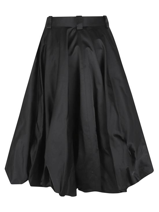 26SS 발렌시아가 미디 스커트 872539WTJO611000 Black - BALENCIAGA