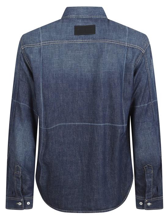 26FW 지방시 데님 셔츠 BM619B5YDF415 Blue - GIVENCHY