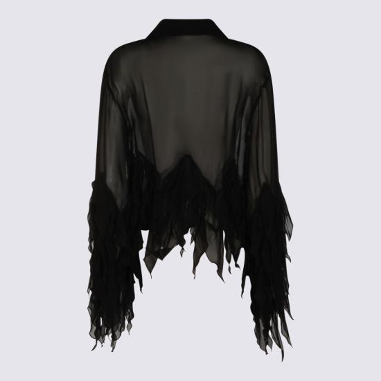 26SS 블루마린 블라우스 P644C254AN0990 Black - BLUMARINE