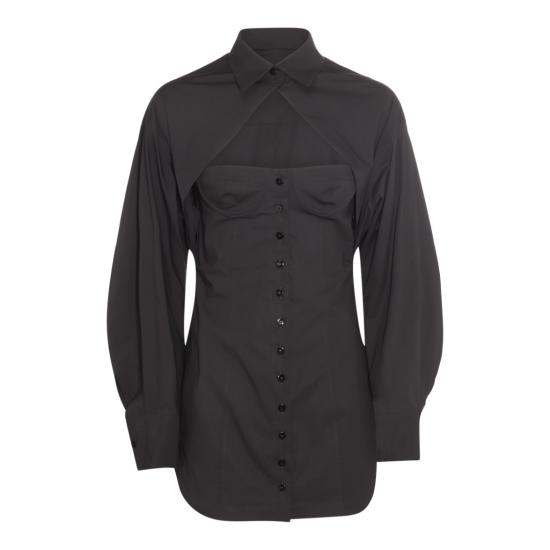  디 아티코 숏 원피스 237WCA219C070100 Black