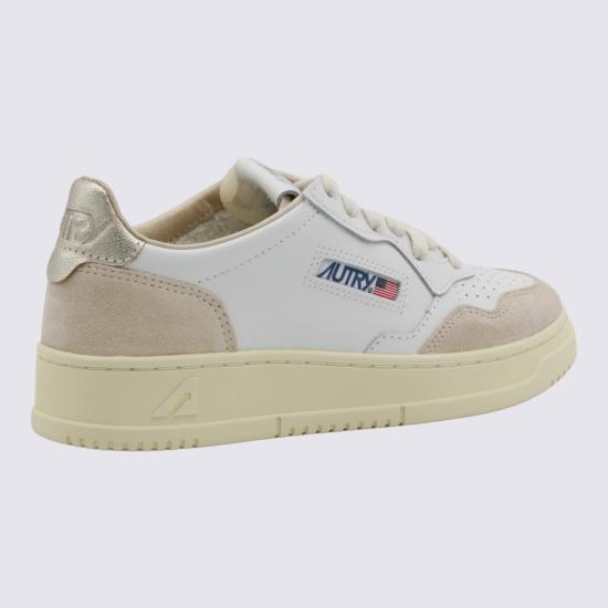 26FW 오트리 메달리스트 로우 레더 스니커즈 AULWLS75 Neutrals - AUTRY