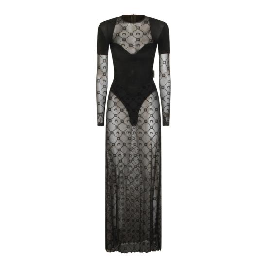 26SS 마린세르 롱 원피스 WJS028ACJER0005BK99 Black