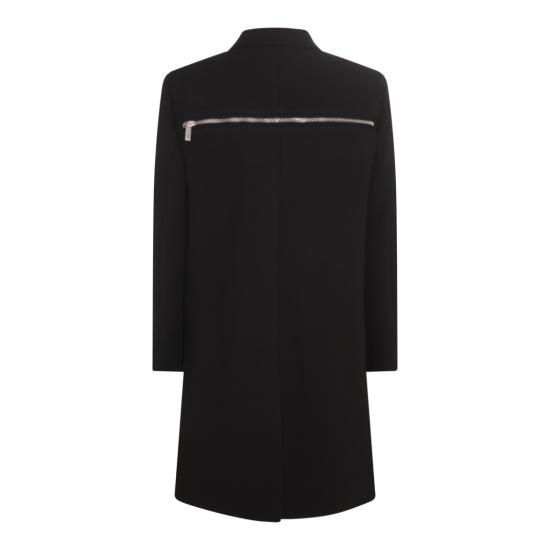  오프화이트 코트 OMER082F23FAB0011010 Black - OFF WHITE