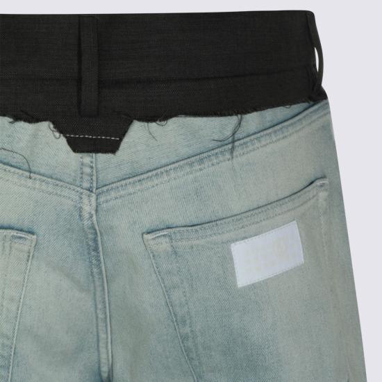 26SS MM6 메종마르지엘라 데님 팬츠 S52LA0270M30056961 Blue - MM6 MAISON MARGIELA
