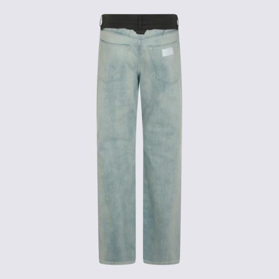 26SS MM6 메종마르지엘라 데님 팬츠 S52LA0270M30056961 Blue - MM6 MAISON MARGIELA