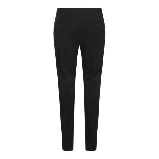  생로랑 수트 팬츠 607849Y512W1000 Black