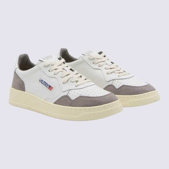 26FW 오트리 메달리스트 로우 스니커즈 AULMFT15 White - AUTRY