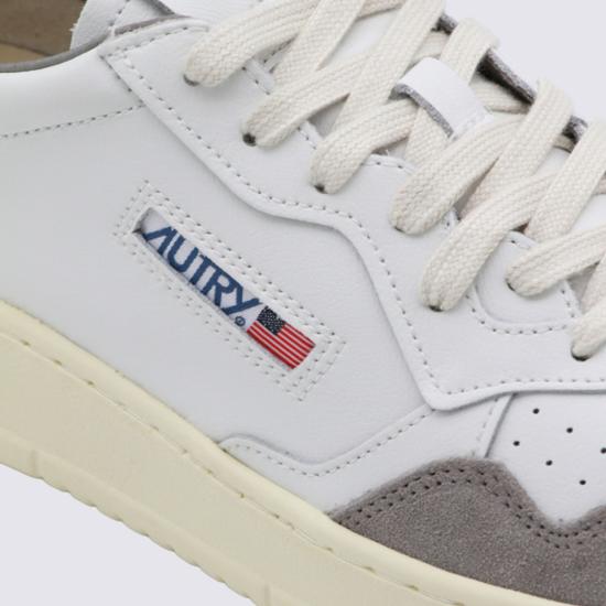 26FW 오트리 메달리스트 로우 스니커즈 AULMFT15 White - AUTRY