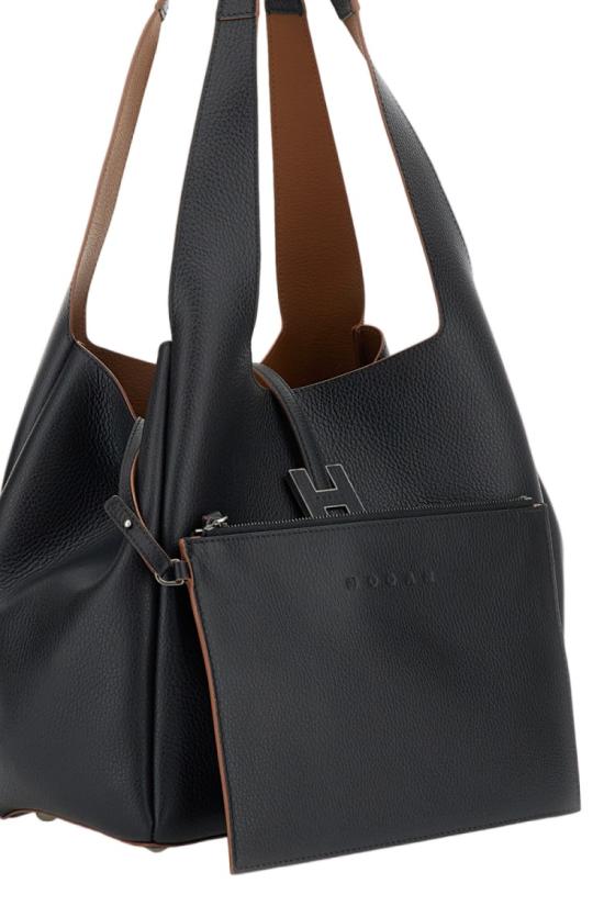 26FW 호간 토트백 KBW01XA0300QVD4276 Black - HOGAN