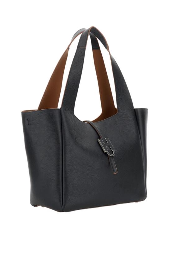 26FW 호간 토트백 KBW01XA0300QVD4276 Black - HOGAN