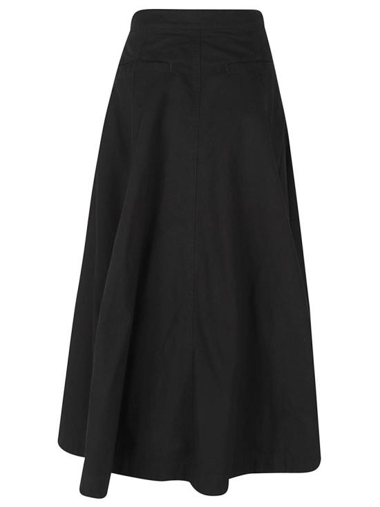 26SS 발렌시아가 롱 스커트 857766WTQP131000 Black - BALENCIAGA