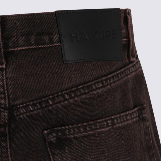 26FW 하이쿠레 데님 팬츠 HEW03296DF119L0939L0939 Black - HAIKURE