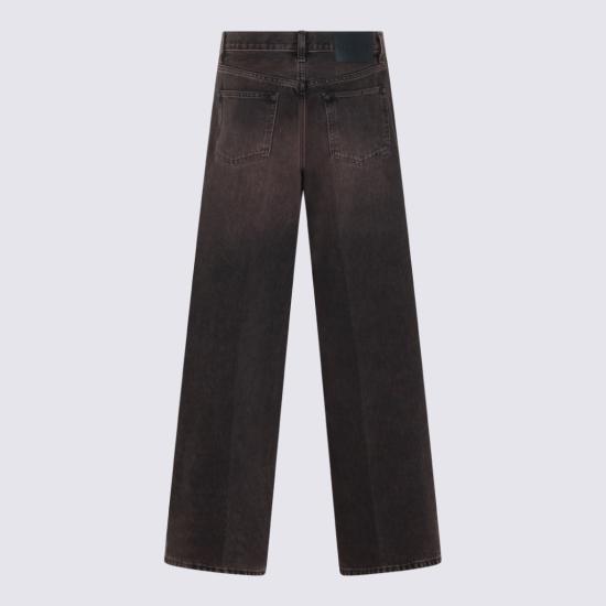 26FW 하이쿠레 데님 팬츠 HEW03296DF119L0939L0939 Black - HAIKURE
