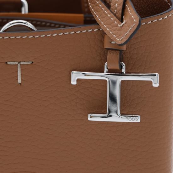 26FW 토즈 마이크로 토트백 XBWAPAFL000QRIS410 Brown - TODS