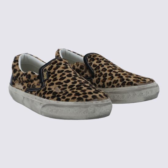 26FW 골든구스 VCE 펜스타 슬립온 스니커즈 GMF00306F00694890301 Brown - GOLDEN GOOSE