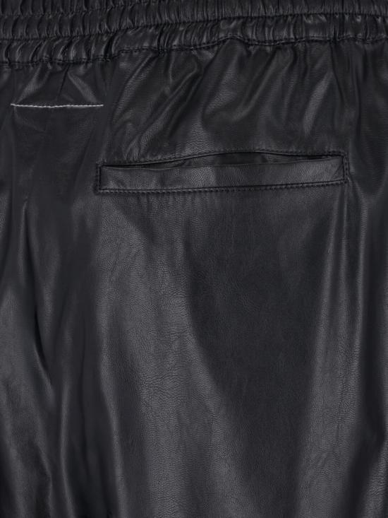 26FW MM6 메종마르지엘라 가죽 팬츠 S52KA0575 S53057900 Black - MM6 MAISON MARGIELA