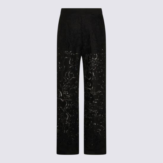 26SS 니사 팔라초 팬츠 P16442BLACK - NISSA