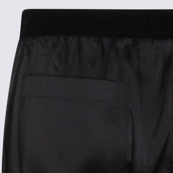 26FW 톰포드 스트레이트 팬츠 PAW683FAX1720NAA Black - TOMFORD