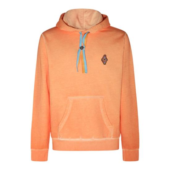  마르셀로 불론 후드 티셔츠 CMBB007S23FLE0042025 Orange