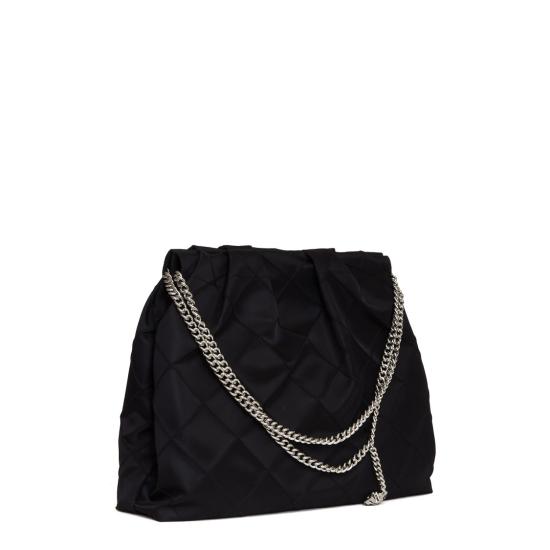 26SS 토리버치 플래밍 나일론 호보백 176707 Black - TORY BURCH