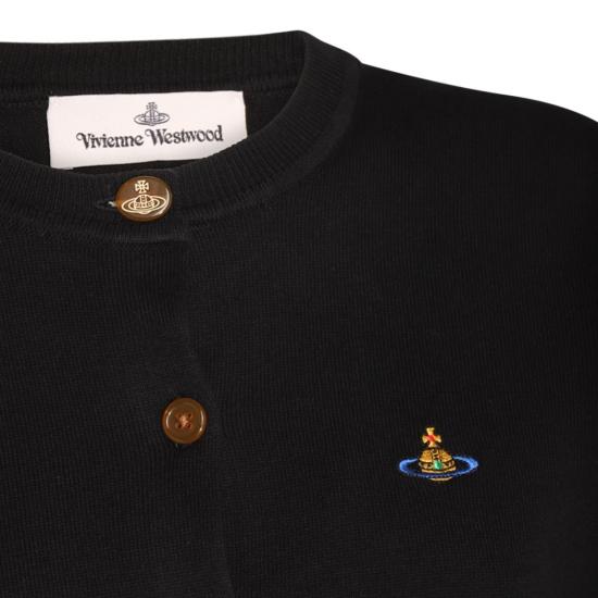 26FW 비비안웨스트우드 BEA 베아 니트 가디건 1803002PY001VN402 Black - VIVIENNE WESTWOOD