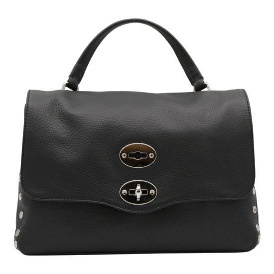 26FW 자넬라토 숄더백 068010S0040000Z0001 Black
