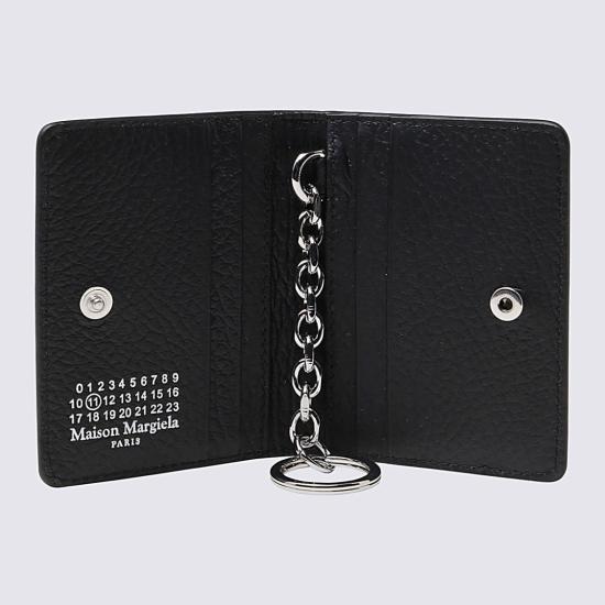 26FW 마르지엘라 스티치 키링 카드지갑 S56UI0128P4455T8013 Black - MAISON MARGIELA