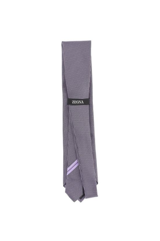 26SS 에르메네질도제냐 넥타이 Z3C42TA3 1P8PU1 Grey - ERMENEGILDO ZEGNA