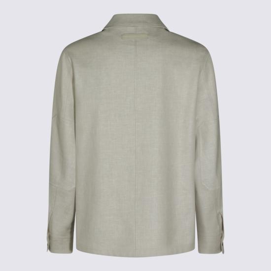 26SS 에르메네질도제냐 자켓 RUHV22A3SOT6BN07G Neutrals - ERMENEGILDO ZEGNA