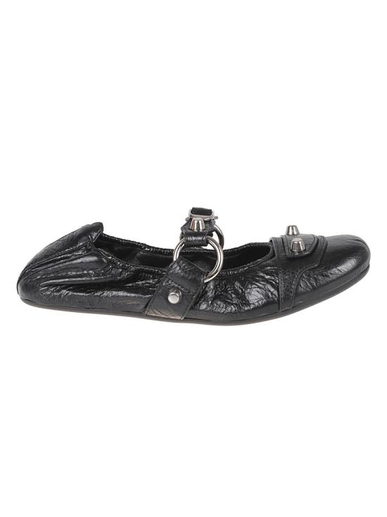 26SS 발렌시아가 플랫 슈즈 828095WWAD4Y1080 Black