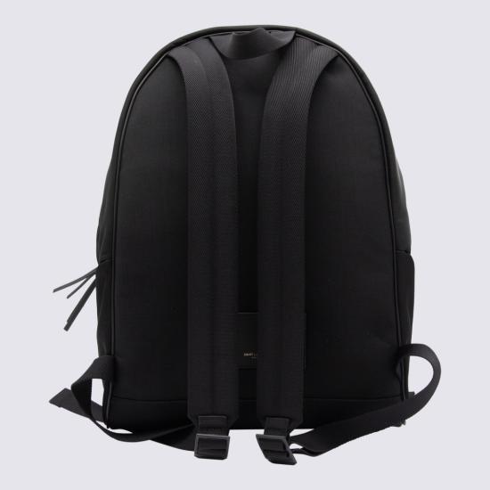 26SS 생로랑 CITY 시티 클래식 로고 백팩 534967FAEYY1000 Black - SAINT LAURENT