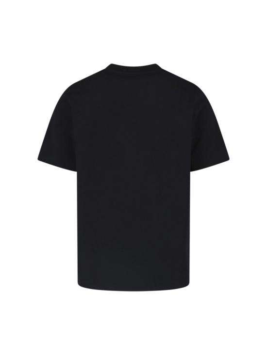 26FW 카사블랑카 반팔 티셔츠 M PF26 JTS 001 19TENNIS CLUB TRIANGLE Black - CASABLANCA