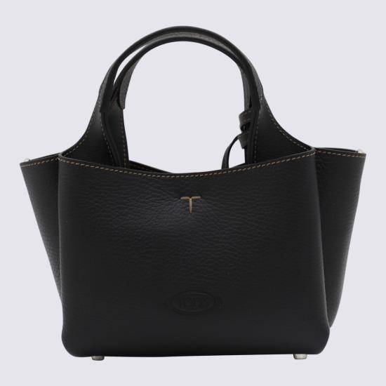 26FW 토즈 마이크로 토트백 XBWAPAFL000QRIB999 Black - TODS