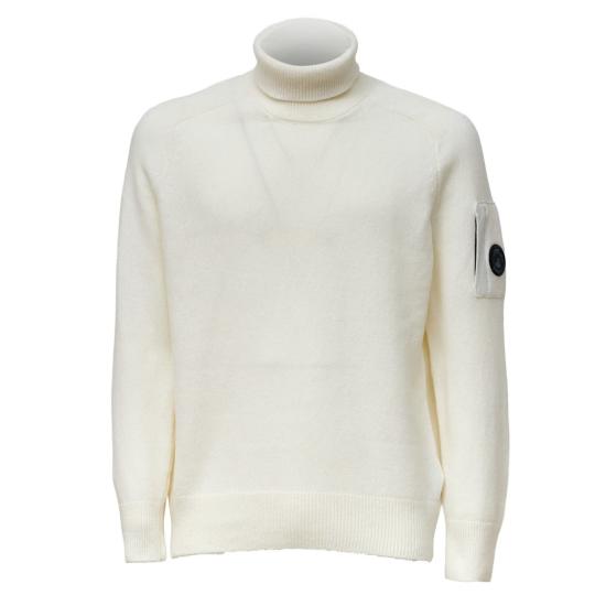 26FW 씨피 컴퍼니 터틀넥 21CMKN086A110149A White